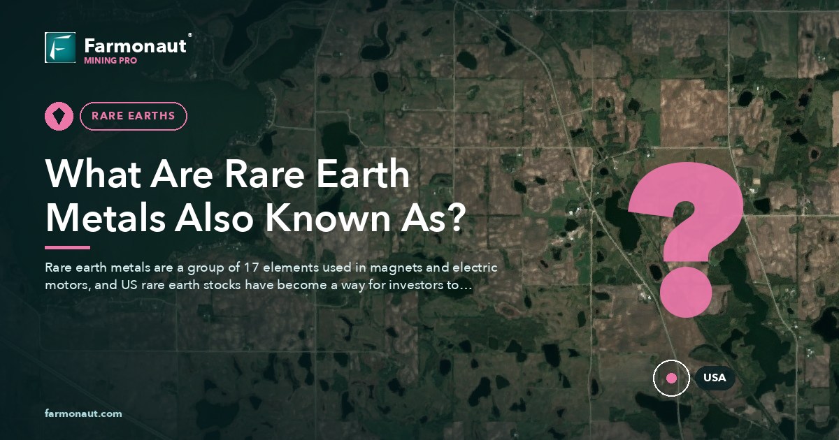 What Are Rare Earth Metals Also Known As?
