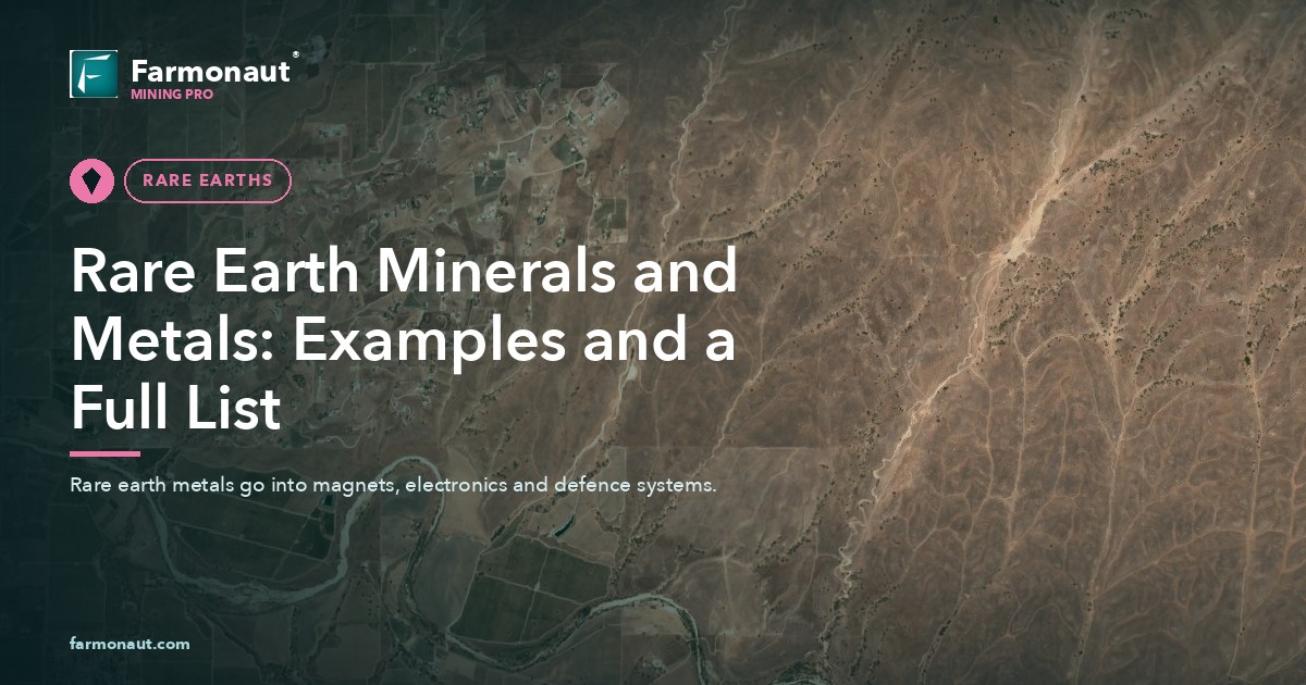 Rare Earth Minerals And Metals: Examples And A Full List