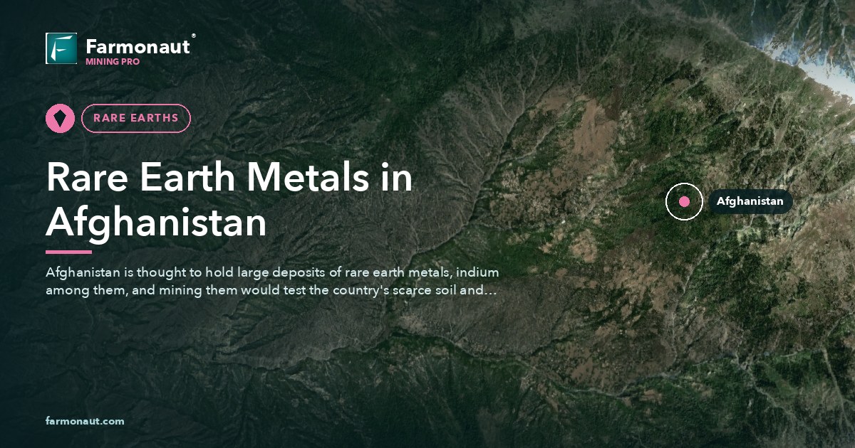Rare Earth Metals In Afghanistan