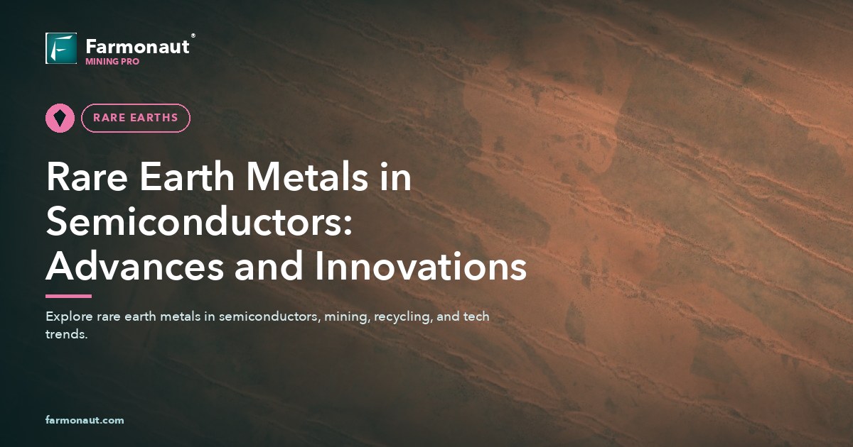 Rare Earth Metals In Semiconductors: Advances And Innovations