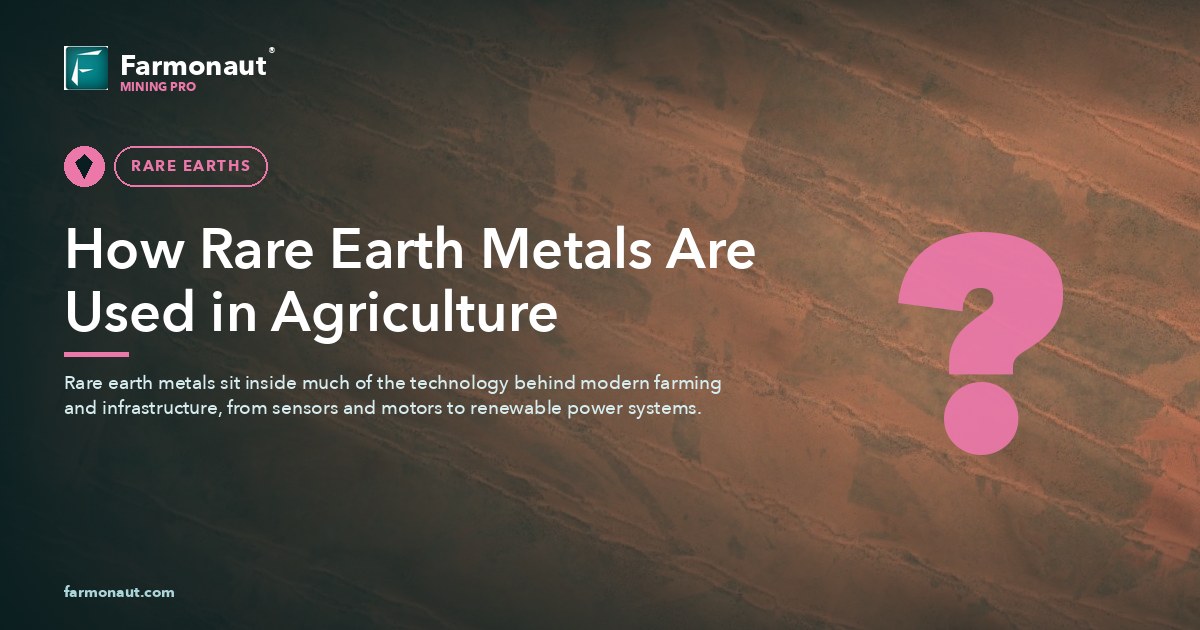 How Rare Earth Metals Are Used In Agriculture