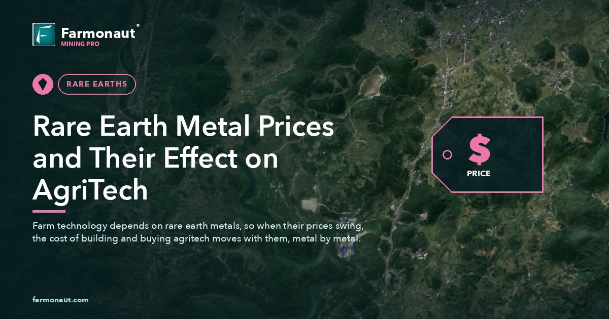 Rare Earth Metal Prices And Their Effect On Agritech