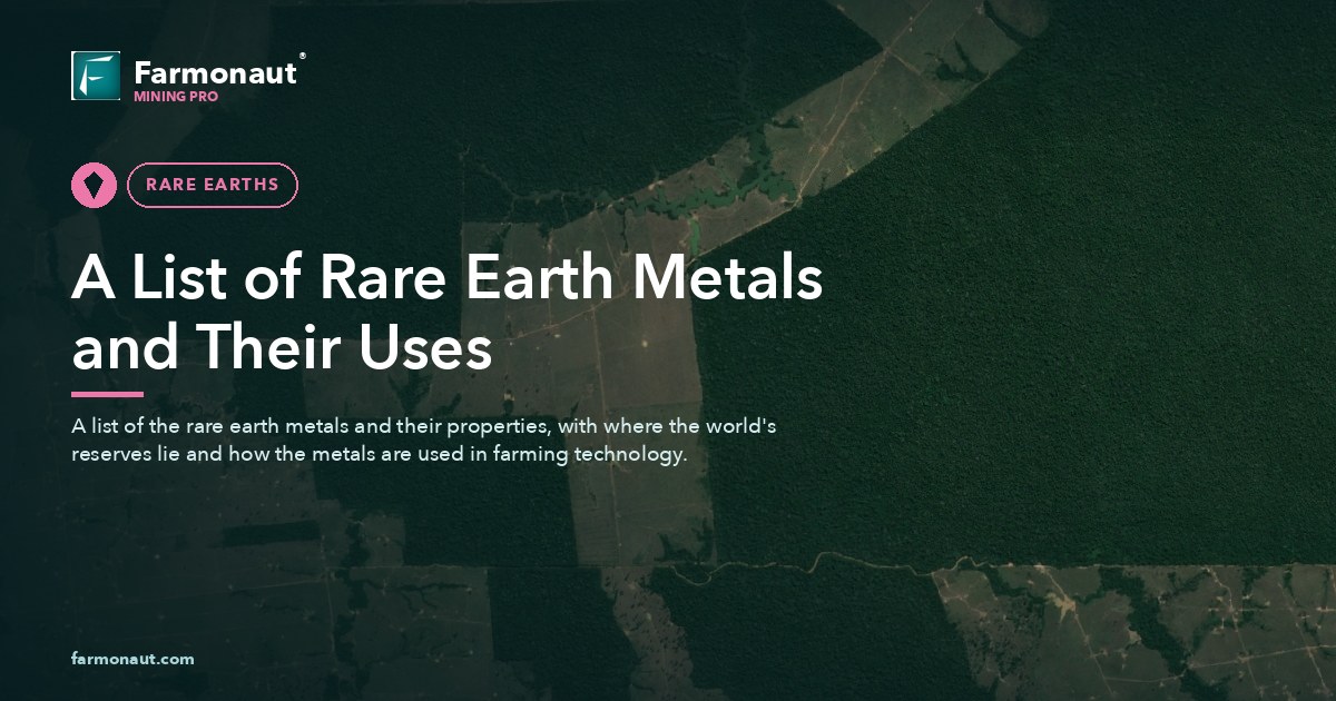 A List Of Rare Earth Metals And Their Uses