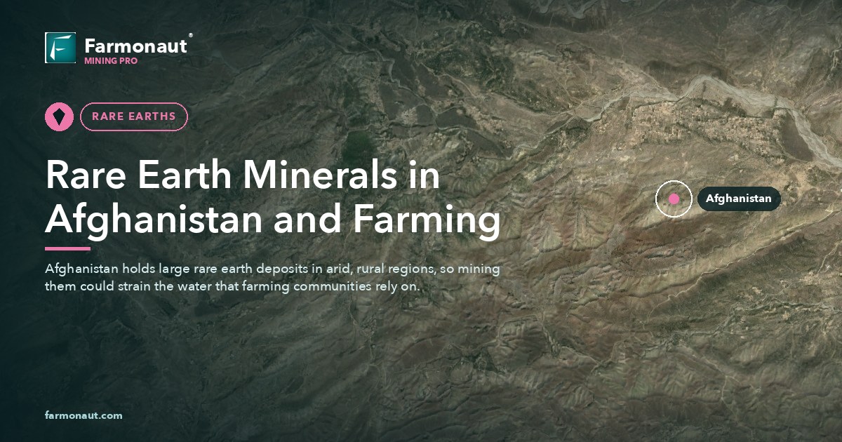 Rare Earth Minerals In Afghanistan And Farming