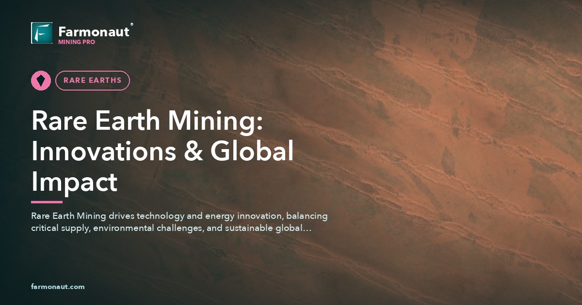Rare Earth Mining: Innovations &Amp; Global Impact