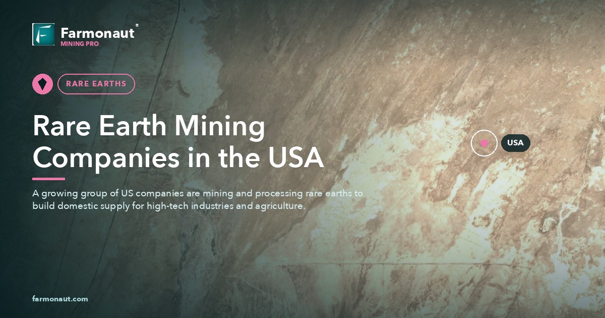Rare Earth Mining Companies In The Usa