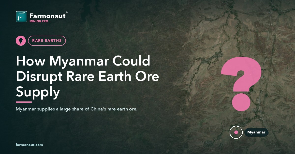 How Myanmar Could Disrupt Rare Earth Ore Supply