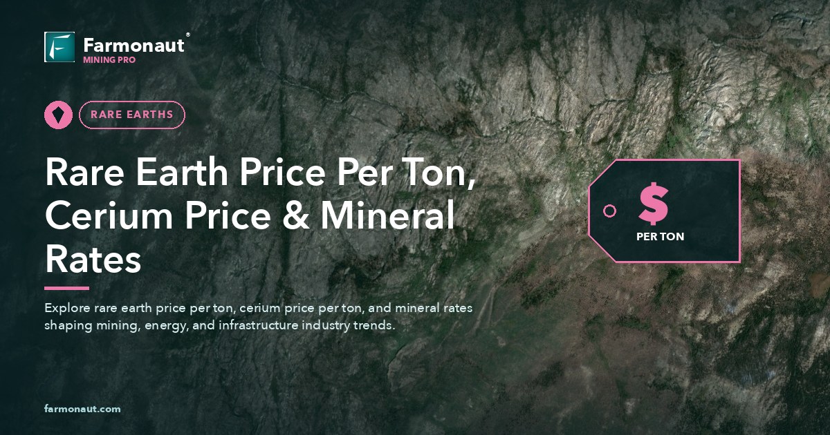 Rare Earth Price Per Ton, Cerium Price &Amp; Mineral Rates