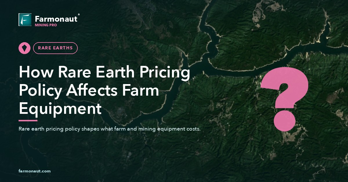How Rare Earth Pricing Policy Affects Farm Equipment