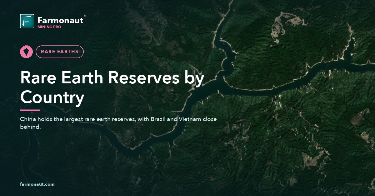 Rare Earth Reserves By Country
