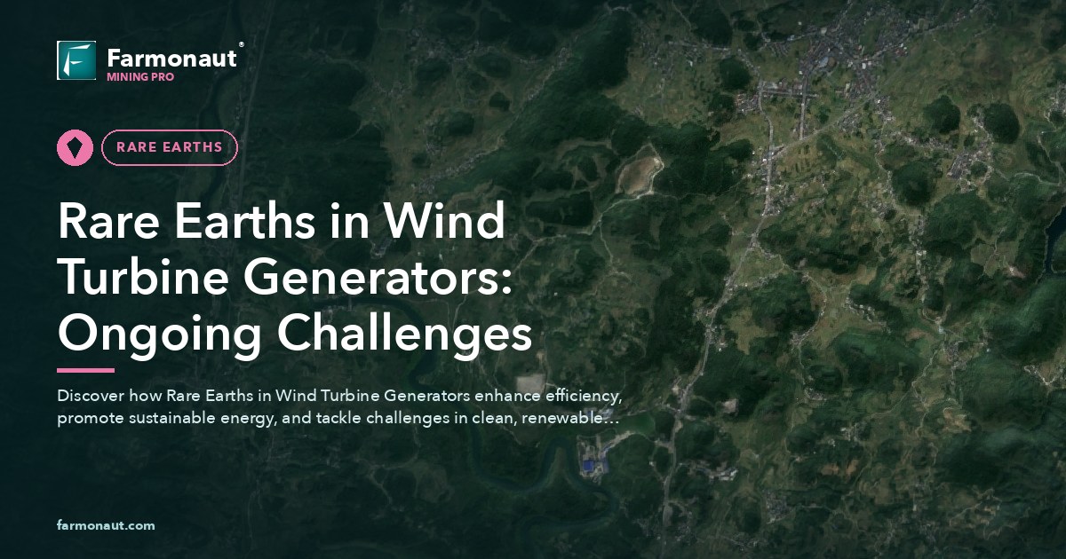 Rare Earths In Wind Turbine Generators: Ongoing Challenges