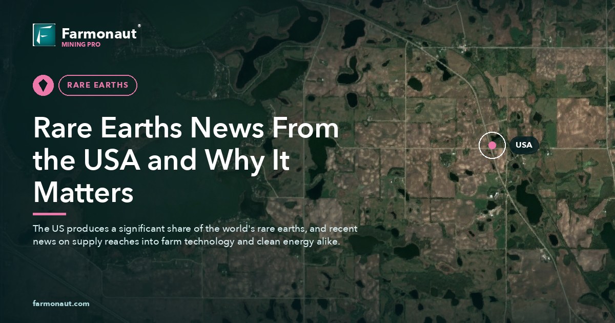 Rare Earths News From The Usa And Why It Matters