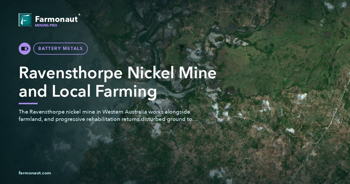 Ravensthorpe Nickel Mine And Local Farming