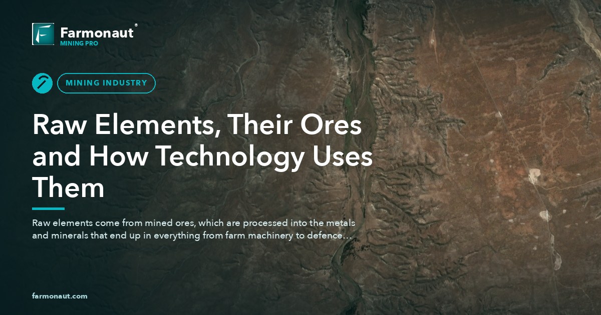 Raw Elements, Their Ores And How Technology Uses Them