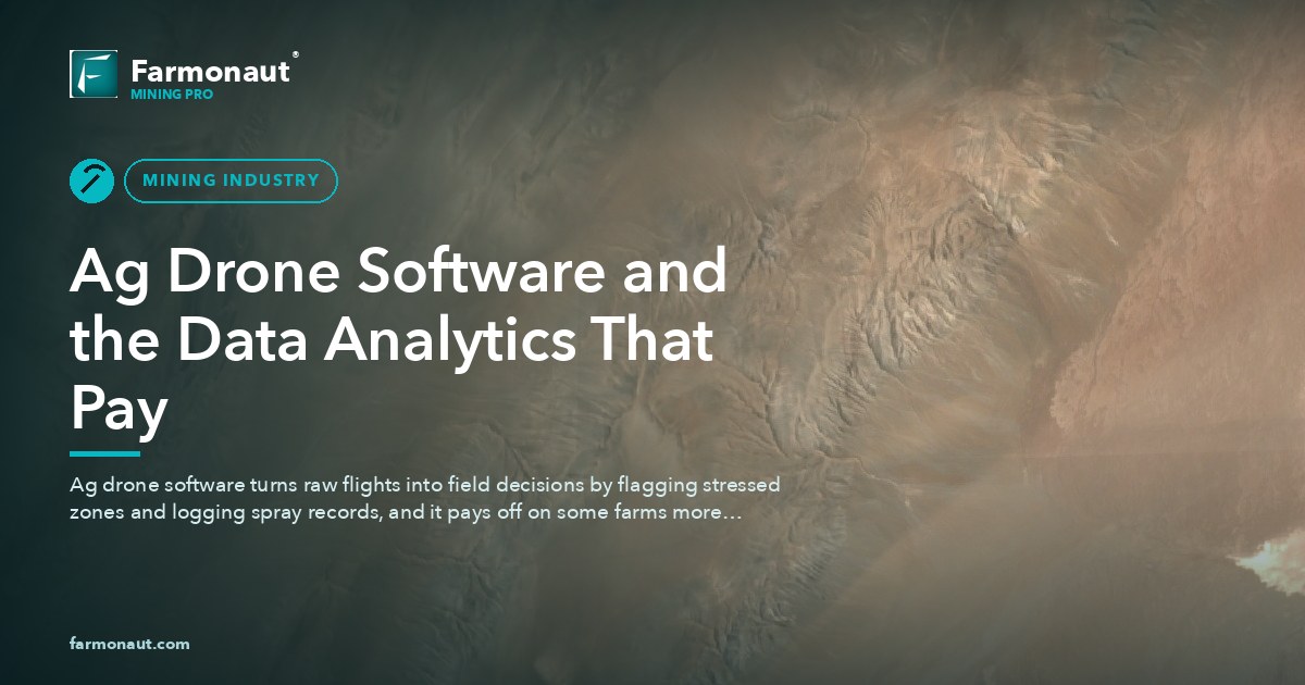 Ag Drone Software And The Data Analytics That Pay
