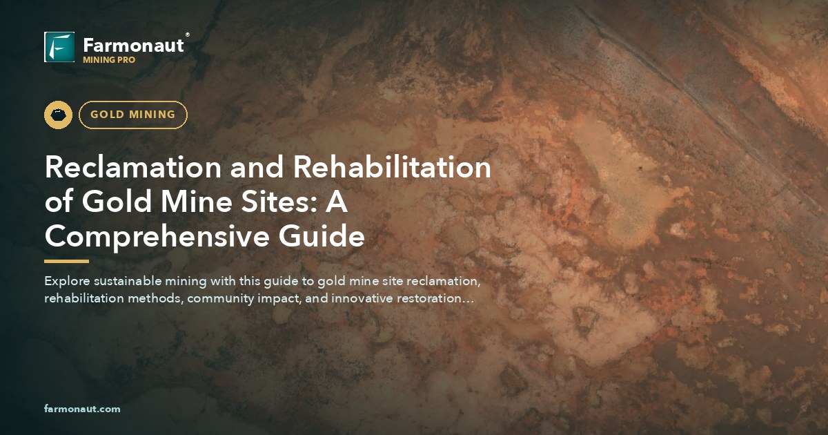 Reclamation And Rehabilitation Of Gold Mine Sites: A Comprehensive Guide 181 Reclamation And Rehabilitation Of Gold Mine Sites: A Comprehensive Guide