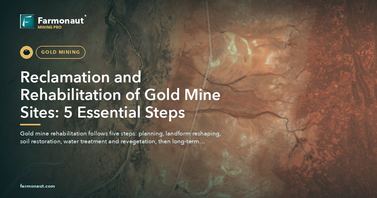 Reclamation And Rehabilitation Of Gold Mine Sites: 5 Essential Steps 159 Reclamation And Rehabilitation Of Gold Mine Sites: 5 Essential Steps