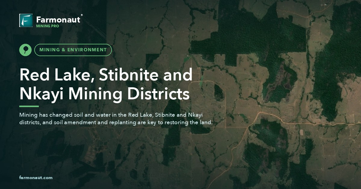 Red Lake, Stibnite And Nkayi Mining Districts