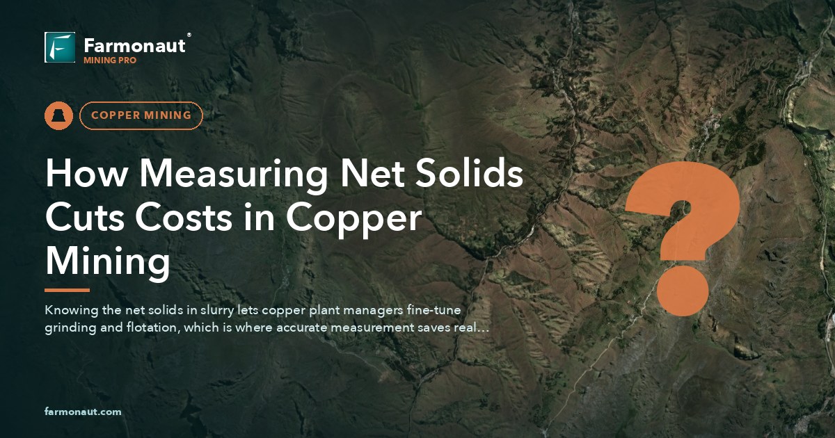 How Measuring Net Solids Cuts Costs In Copper Mining