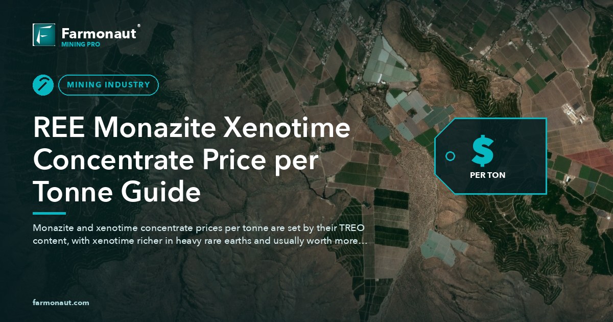 Ree Monazite Xenotime Concentrate Price Per Tonne Guide