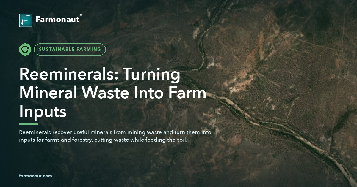 Reeminerals: Turning Mineral Waste Into Farm Inputs