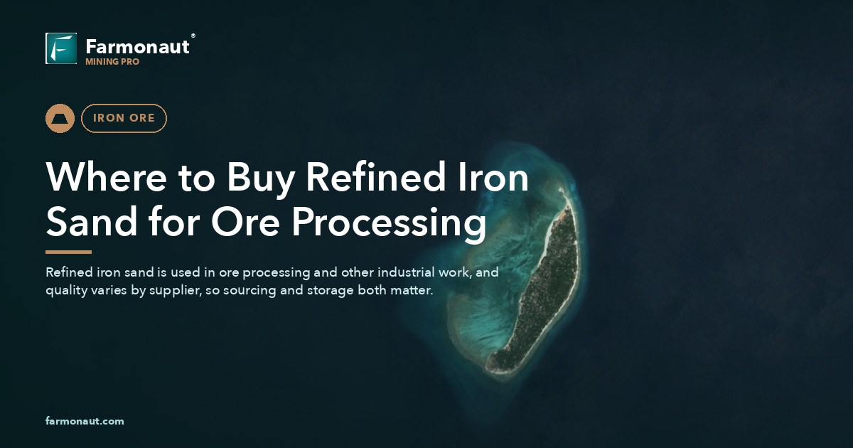 Where To Buy Refined Iron Sand For Ore Processing