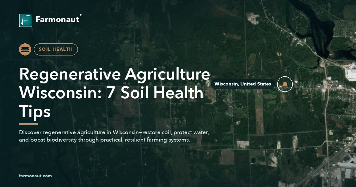 Regenerative Agriculture Wisconsin: 7 Soil Health Tips
