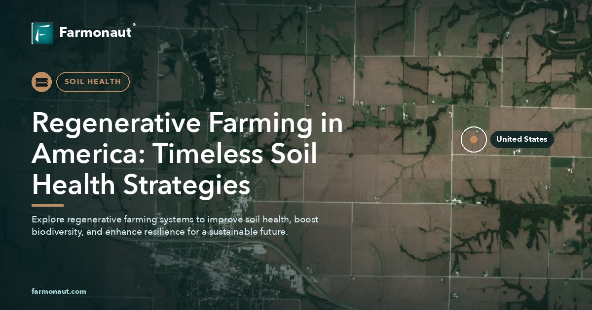 Regenerative Farming In America: Timeless Soil Health Strategies