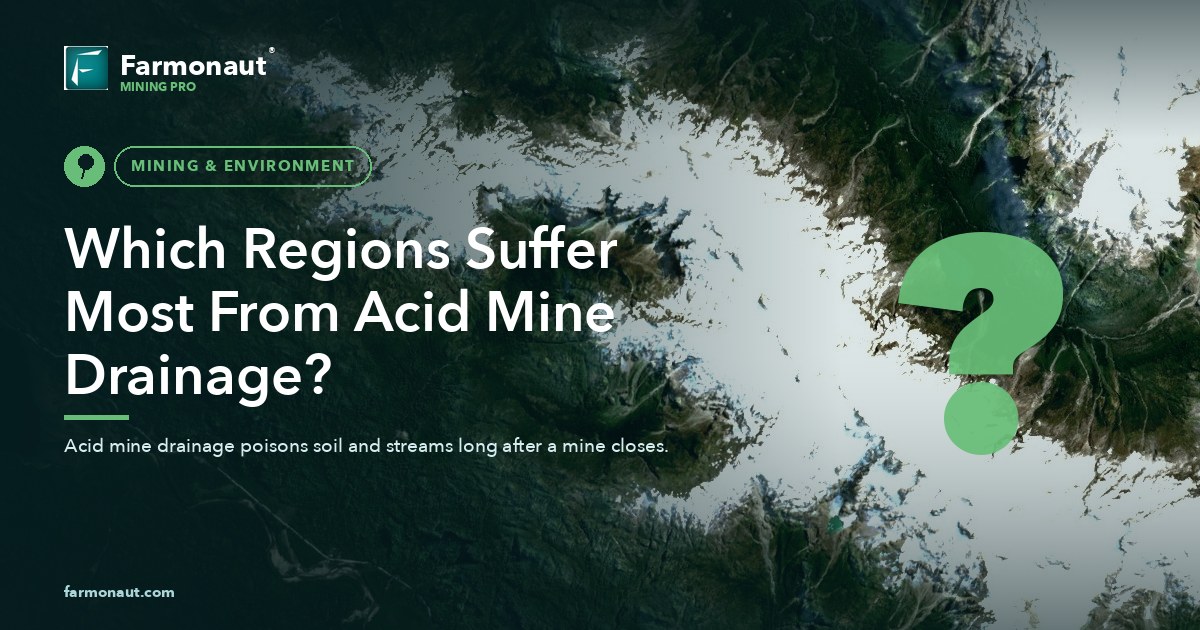 Which Regions Suffer Most From Acid Mine Drainage?