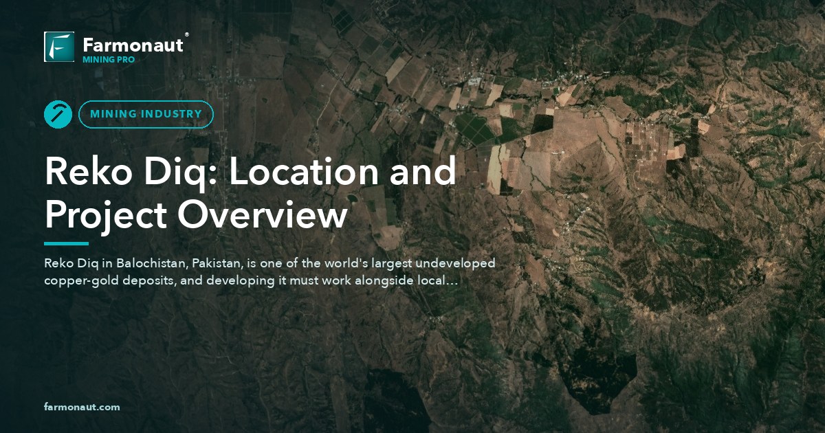 Reko Diq Location &Amp; Project: Mining Ceo Impacts Agriculture 157 Reko Diq: Location And Project Overview