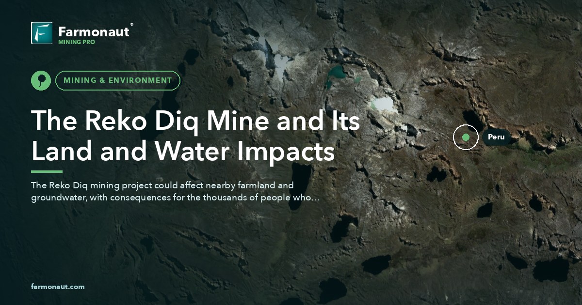 The Reko Diq Mine And Its Land And Water Impacts