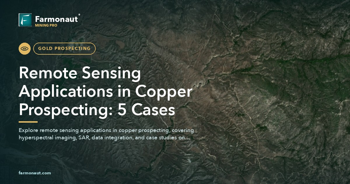 Remote Sensing Applications In Copper Prospecting: 5 Cases 80 Remote Sensing Applications In Copper Prospecting: 5 Cases