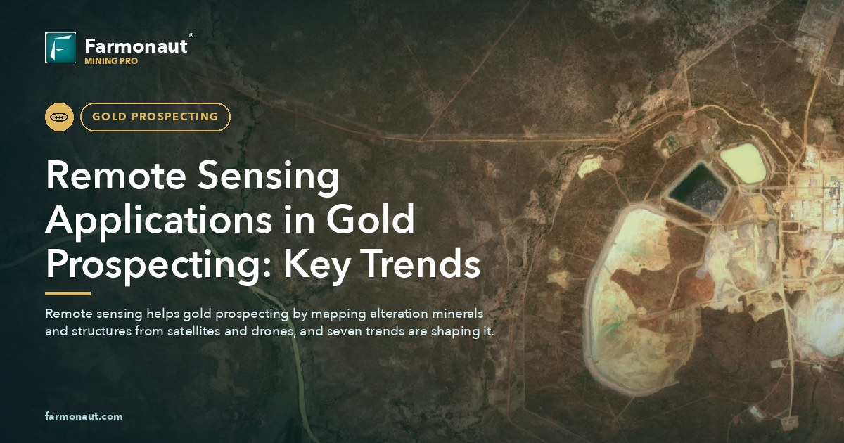 Remote Sensing Applications In Gold Prospecting: Key Trends 112 Remote Sensing Applications In Gold Prospecting: Key Trends