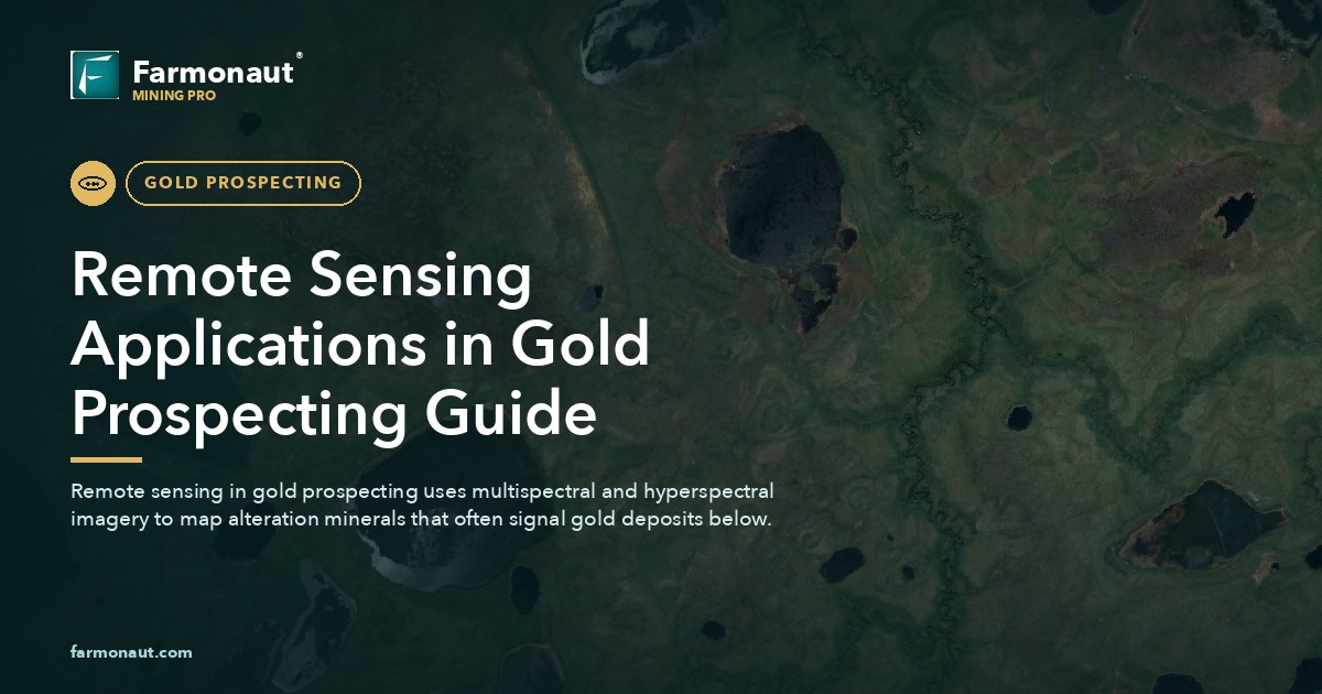 Remote Sensing Applications In Gold Prospecting Guide 113 Remote Sensing Applications In Gold Prospecting Guide