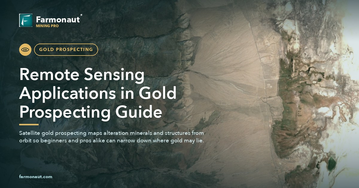 Remote Sensing Applications In Gold Prospecting Guide 160 Remote Sensing Applications In Gold Prospecting Guide