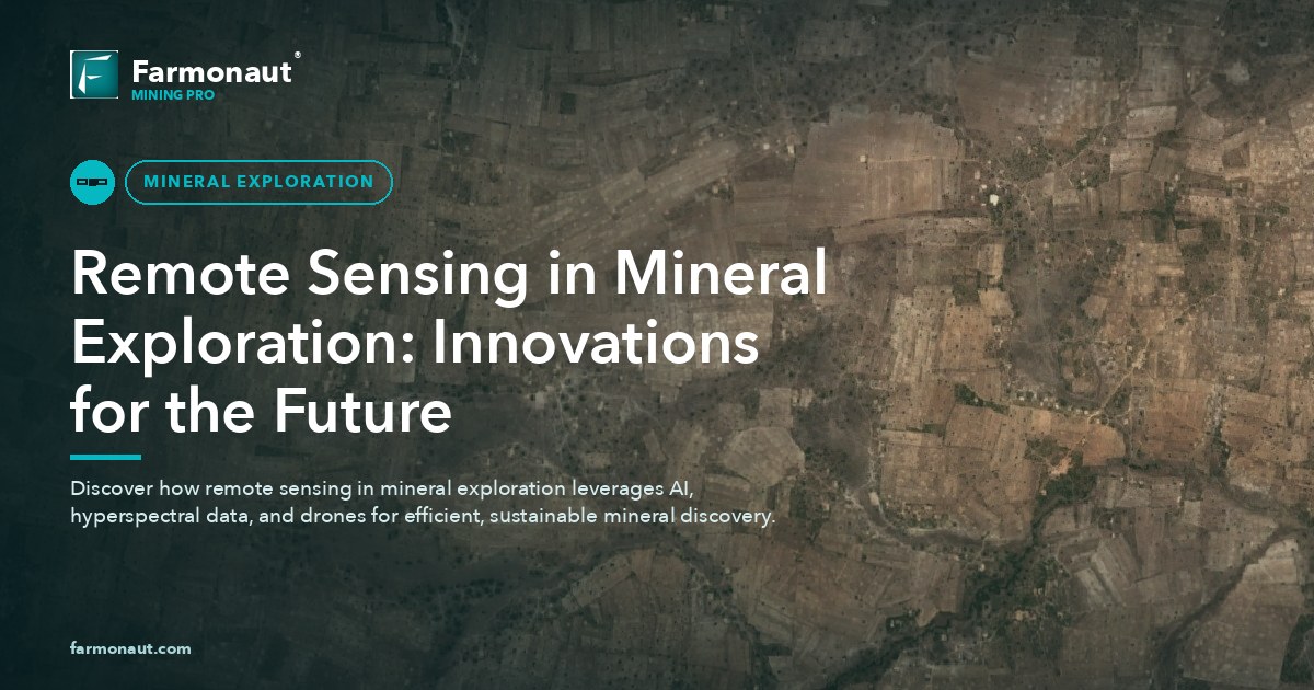 Remote Sensing In Mineral Exploration: Innovations For The Future