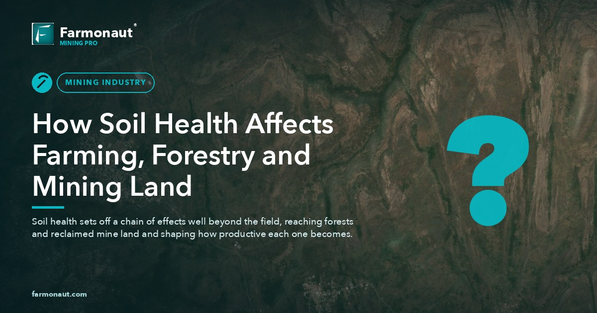How Soil Health Affects Farming, Forestry And Mining Land