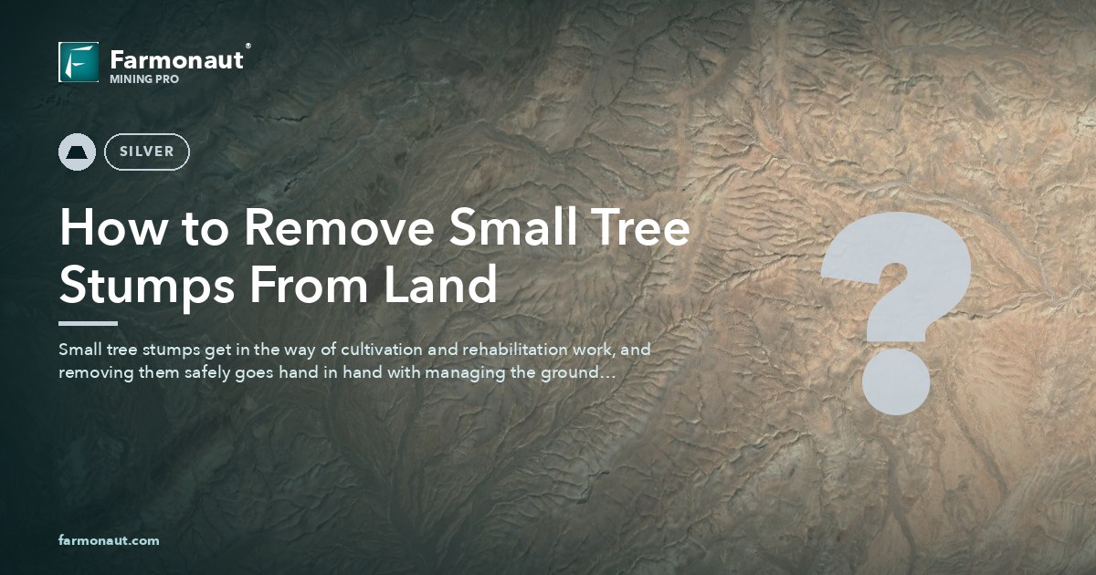 How To Remove Small Tree Stumps From Land