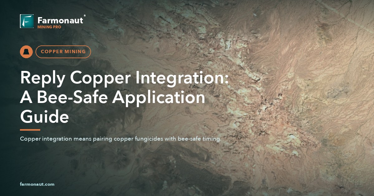 Reply Copper Integration: A Bee-Safe Application Guide