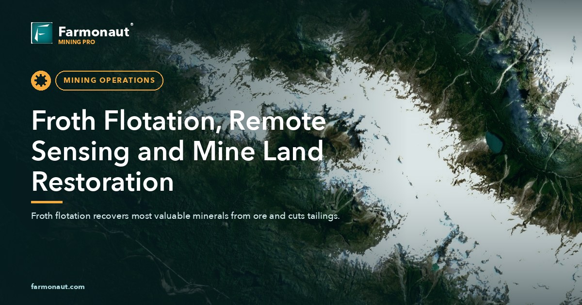 Froth Flotation, Remote Sensing And Mine Land Restoration