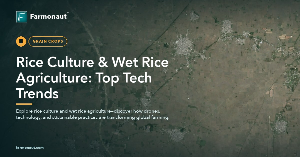Rice Culture &Amp; Wet Rice Agriculture: Top Tech Trends