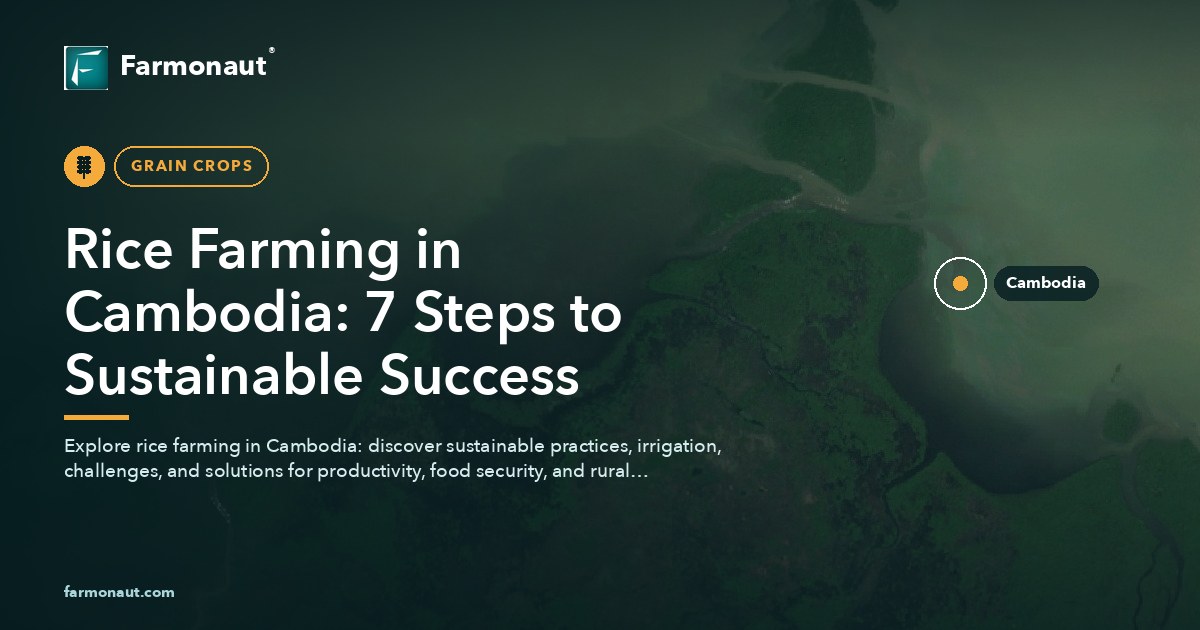 Rice Farming In Cambodia: 7 Steps To Sustainable Success