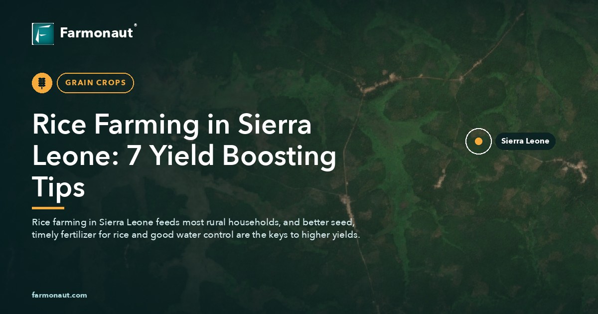 Rice Farming In Sierra Leone: 7 Yield Boosting Tips