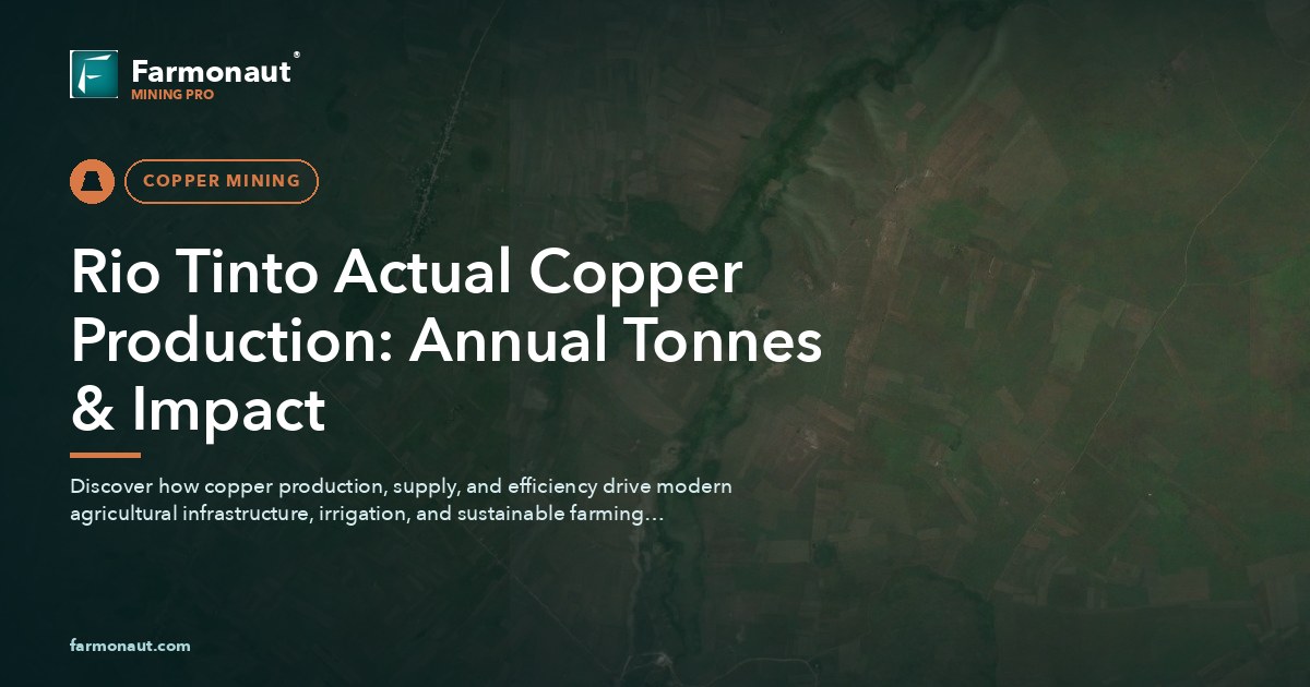 Rio Tinto Actual Copper Production: Annual Tonnes &Amp; Impact