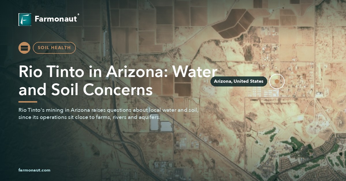 Rio Tinto Arizona Aidezember Wall: Water &Amp; Soil Guide 32 Rio Tinto In Arizona: Water And Soil Concerns