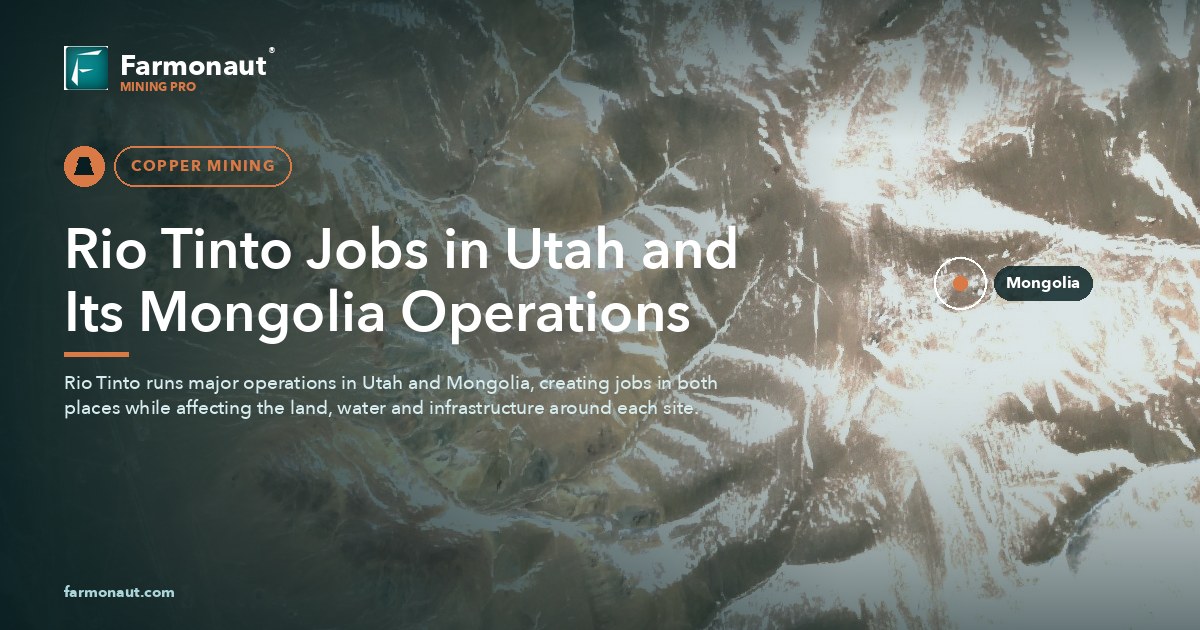 Rio Tinto Jobs In Utah And Its Mongolia Operations
