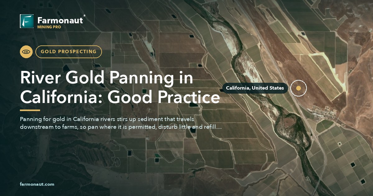 River Gold Panning In California: Good Practice