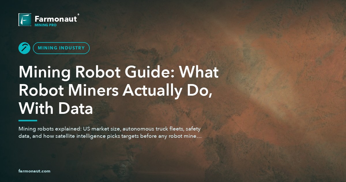 Mining Robot Guide: What Robot Miners Actually Do, With Data