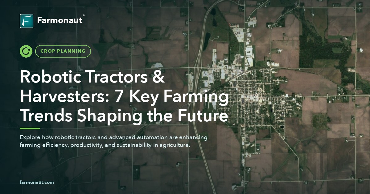Robotic Tractors &Amp; Harvesters: 7 Key Farming Trends Shaping The Future