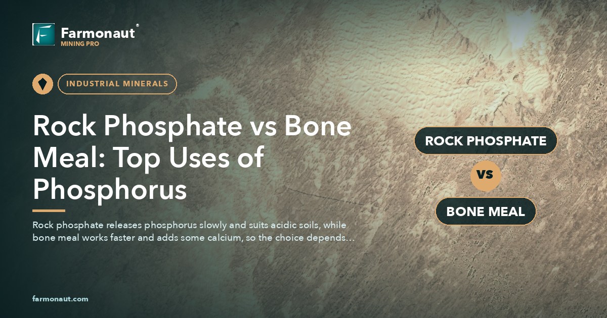 Rock Phosphate Vs Bone Meal: Top Uses Of Phosphorus